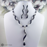 Souprava černé spirály