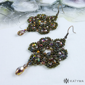 N&aacute;u&scaron;nice krajka duhov&aacute; ve zlatohněd&eacute;