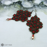 Náušnice krajka velká