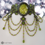 Obojkový náhrdelník lizardit